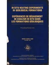 In situ heating experiments in geological formations