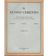 Il nuovo cimento. Vol. VIII Serie nona n. 3 Marzo 1951