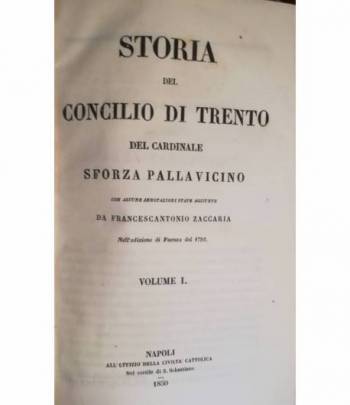 Storia del Concilio di Trento. I. II.
