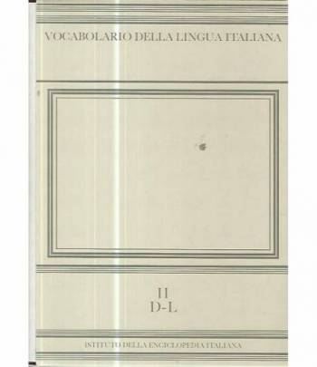 Vocabolario della lingua italiana. II D - L
